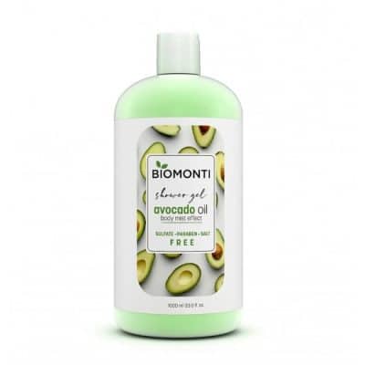 شامپو بدن بیومونتی Biomonti مدل Avocado Oil حجم 1000 میل