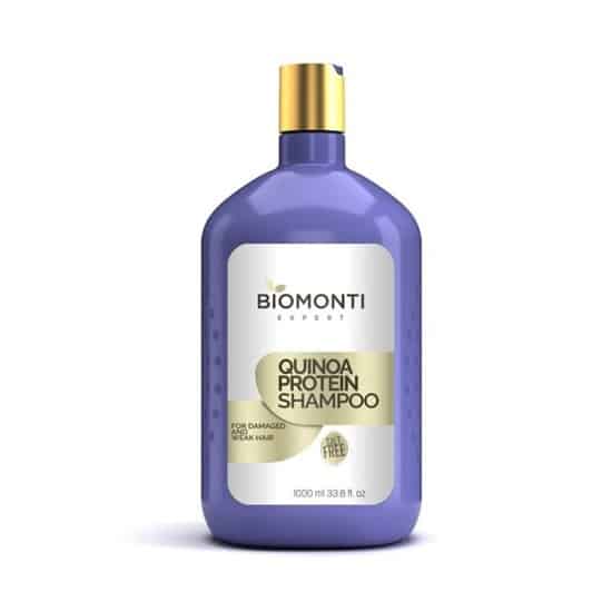 biomonti-protein-quinoa-shampoo-1000-ml-maso-kala شامپو بیومونتی Biomonti مدل Protein Quinoa حجم 1000 میل