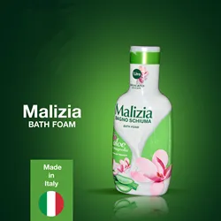 شامپو بدن مالزیا Malizia حاوی عصاره مگنولیا و آلوئه ورا حجم 1000 میل