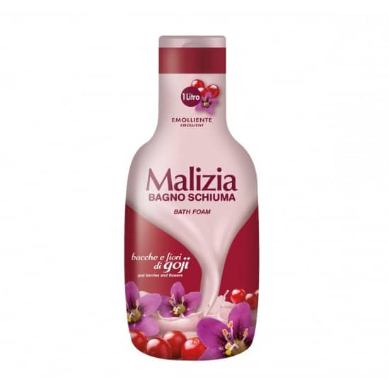 malizia-bacche-e-fiori-di-goji-1000ml-maso-kala شامپو بدن مالزیا Malizia مدل Bacche e fiori di goji حجم 1000 میل