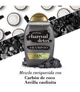 شامپو او جی ایکس بدون سولفات مدل Charcoal Detox