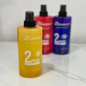 سرم دو فاز بیومونتی Biomonti حاوی کلاژن و کراتین حجم 400 میل