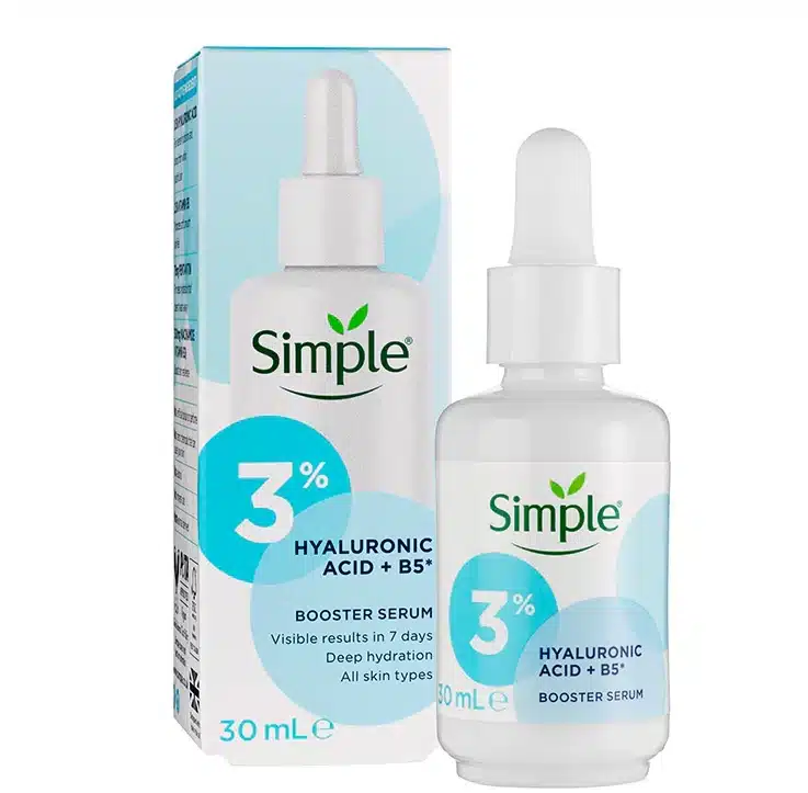 simple-hyaluronic acid-and-vitamin-b5-maso-kala.com سرم آبرسان هیالورونیک اسید و ویتامین B5 سیمپل