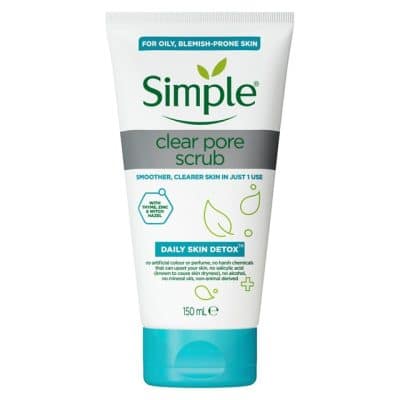 اسکراب پوست چرب سیمپل مدل Pore Scrub