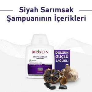 شامپو ضد ریزش بیوکسین حاوی عصاره سیر سیاه