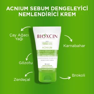 کرم ضد جوش بیوکسین BIOXCIN مناسب پوست چرب حجم 50 میل