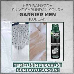 اسپری ضد تعریق گارنیر مدل Magnezyum Ultra Kuru