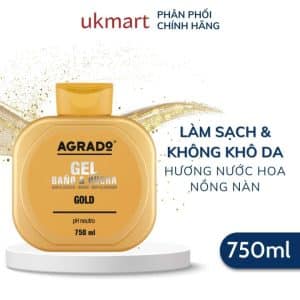 شامپو بدن آگرادو مدل Gold
