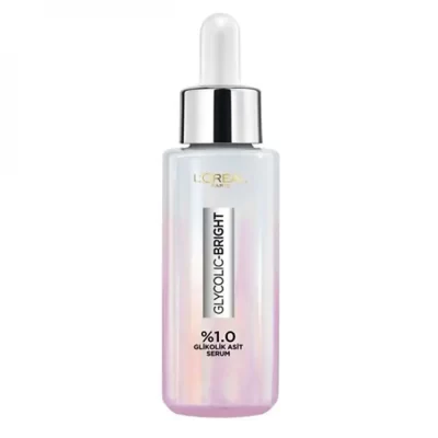 سرم ضد لک و روشن کننده گلیکولیک اسید لورال Loreal مدل Glycolic Bright