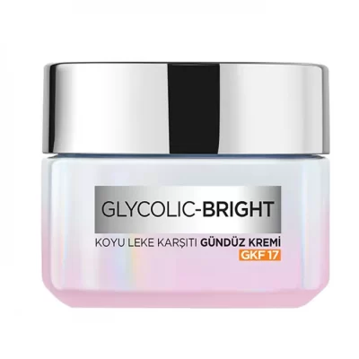 کرم روز روشن کننده و ضد لک لورال Loreal مدل Glycolic Bright