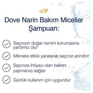 شامپو داو DOVE مناسب موهای نازک و حساس حجم 400 میل