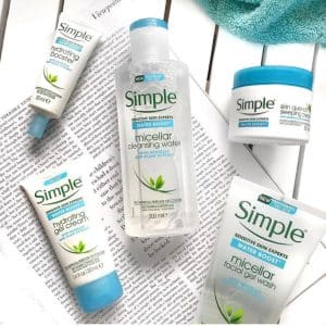 میسلار واتر پوست چرب سیمپل Simple