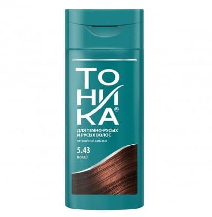 Tohnika Hair color shampoo 5.43 شامپو رنگ تونیکا شماره 5.43 قهوه ای دودی