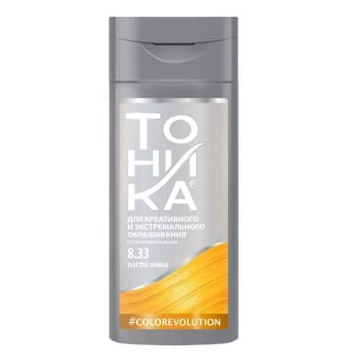 شامپو رنگ تونیکا شماره 8.33 زرد