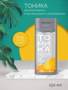 شامپو رنگ تونیکا شماره 8.33 زرد