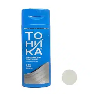 شامپو رنگ تونیکا شماره 9.02 نقرهای