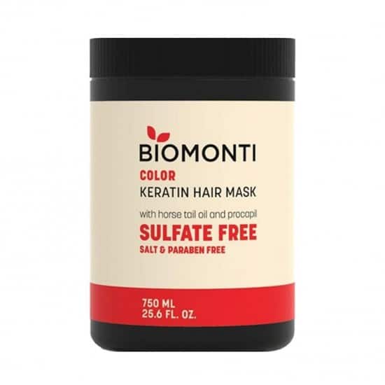 biomonti-color-keratin-hair-mask-750-ml-maso-kala ماسک مو بیومونتی Biomonti مدل Color حجم 750 میل