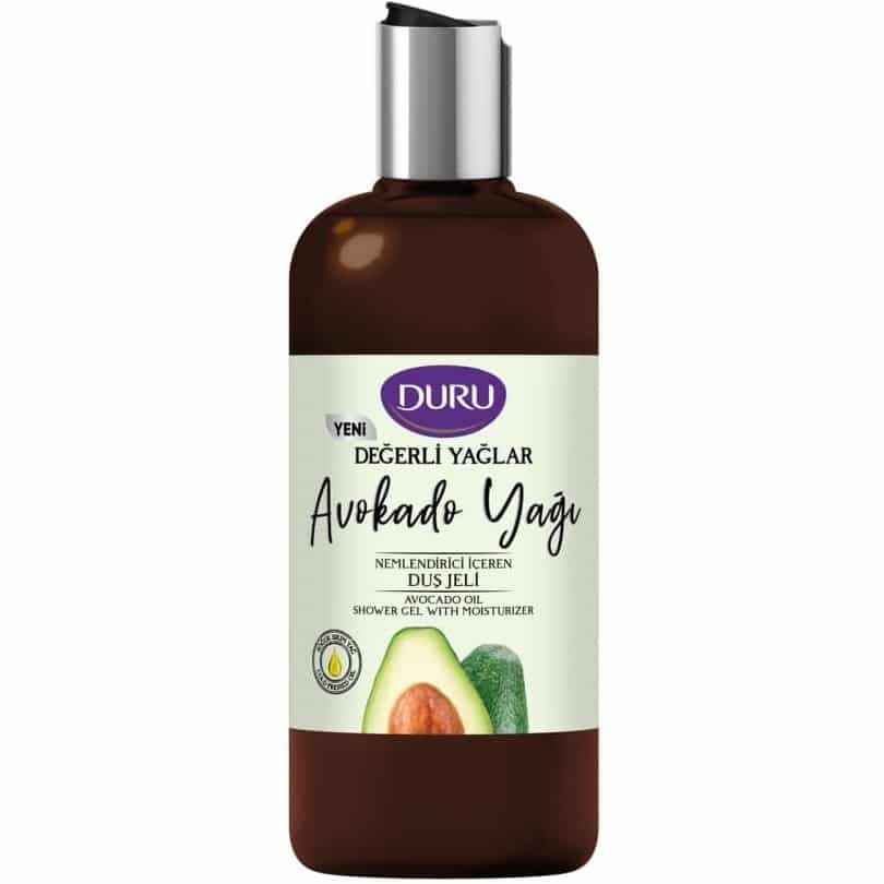 dove-avocaado-shampoo-masokala-com شامپو بدن دورو DURU حاوی روغن آووکادو حجم 450 میل