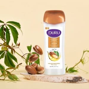 شامپو بدن دورو DURU حاوی خاک رس و روغن آرگان حجم 450 میل