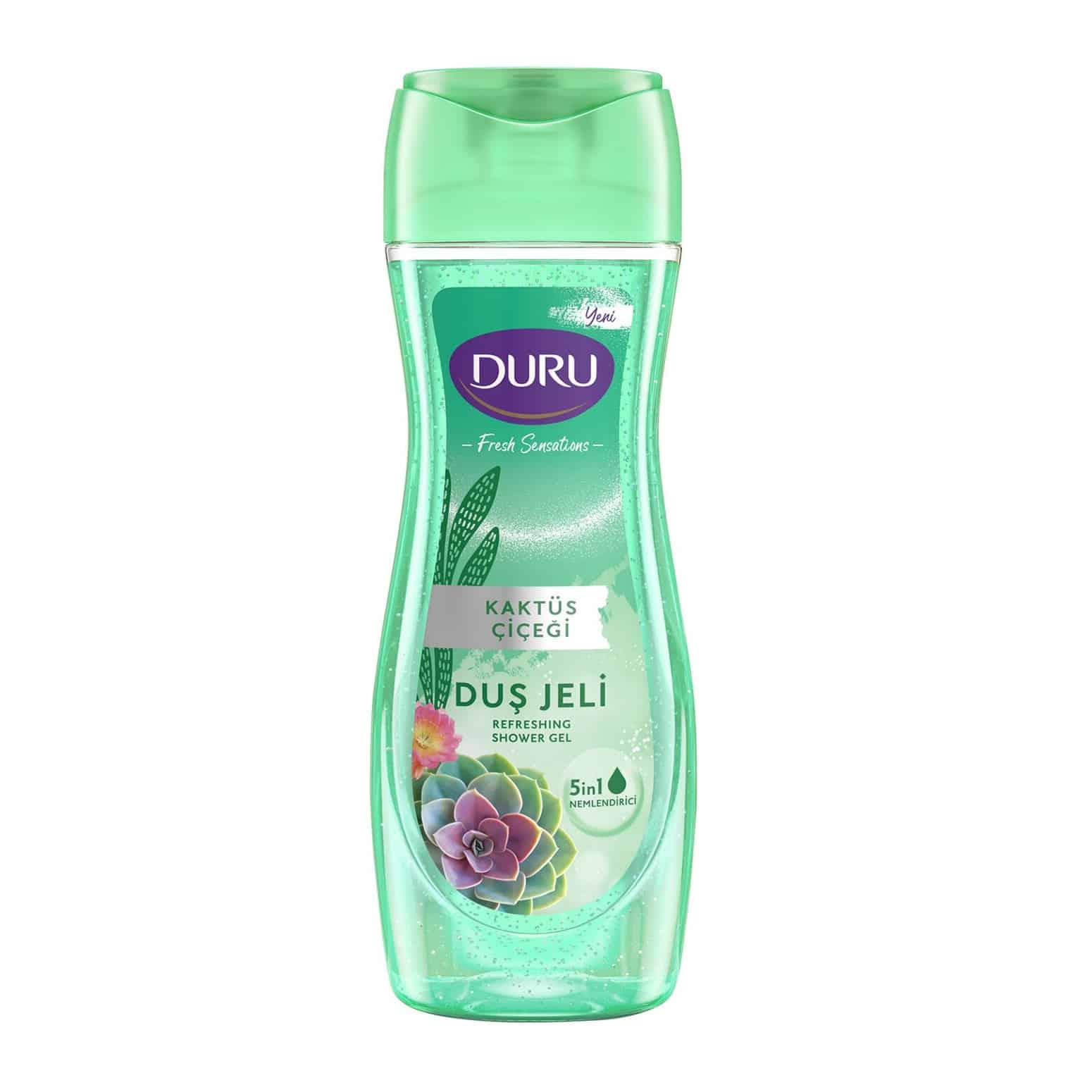 duru-cactus-flower-body-shampoo-masokala-com شامپو بدن دورو DURU حاوی عصاره گل کاکتوس حجم 450 میل
