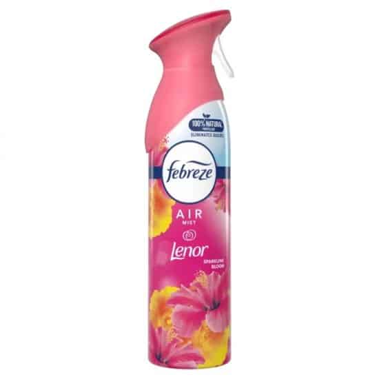 febreze-air-freshener-lenor-sparkling-bloom-300-ml-masokala-com اسپری خوشبو کننده هوا فبرز Febreze مدل Lenor Sparkling Bloom حجم 300 میل