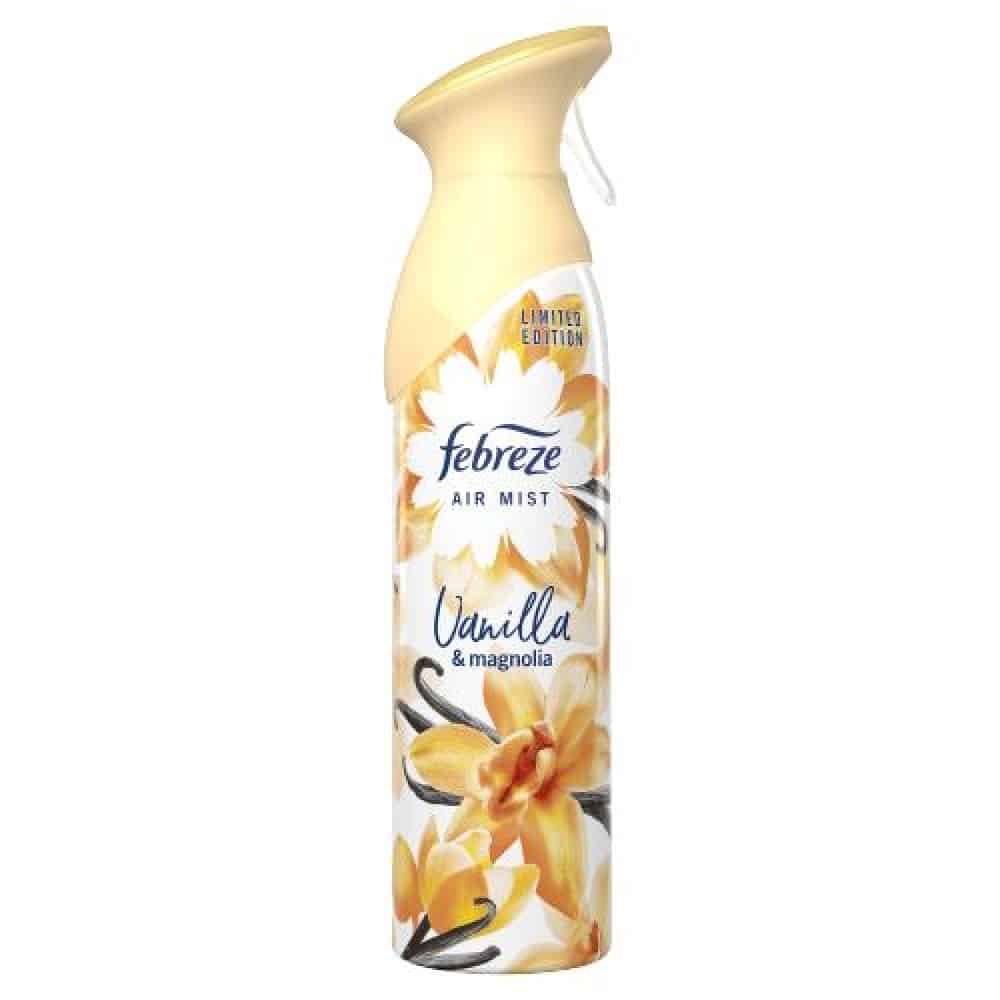 febreze-air-freshener-spray-vanilla-and-mongolia-300-ml-masokala-com اسپری خوشبو کننده هوا فبرز Febreze مدل Vanila & Magnolia حجم 300 میل