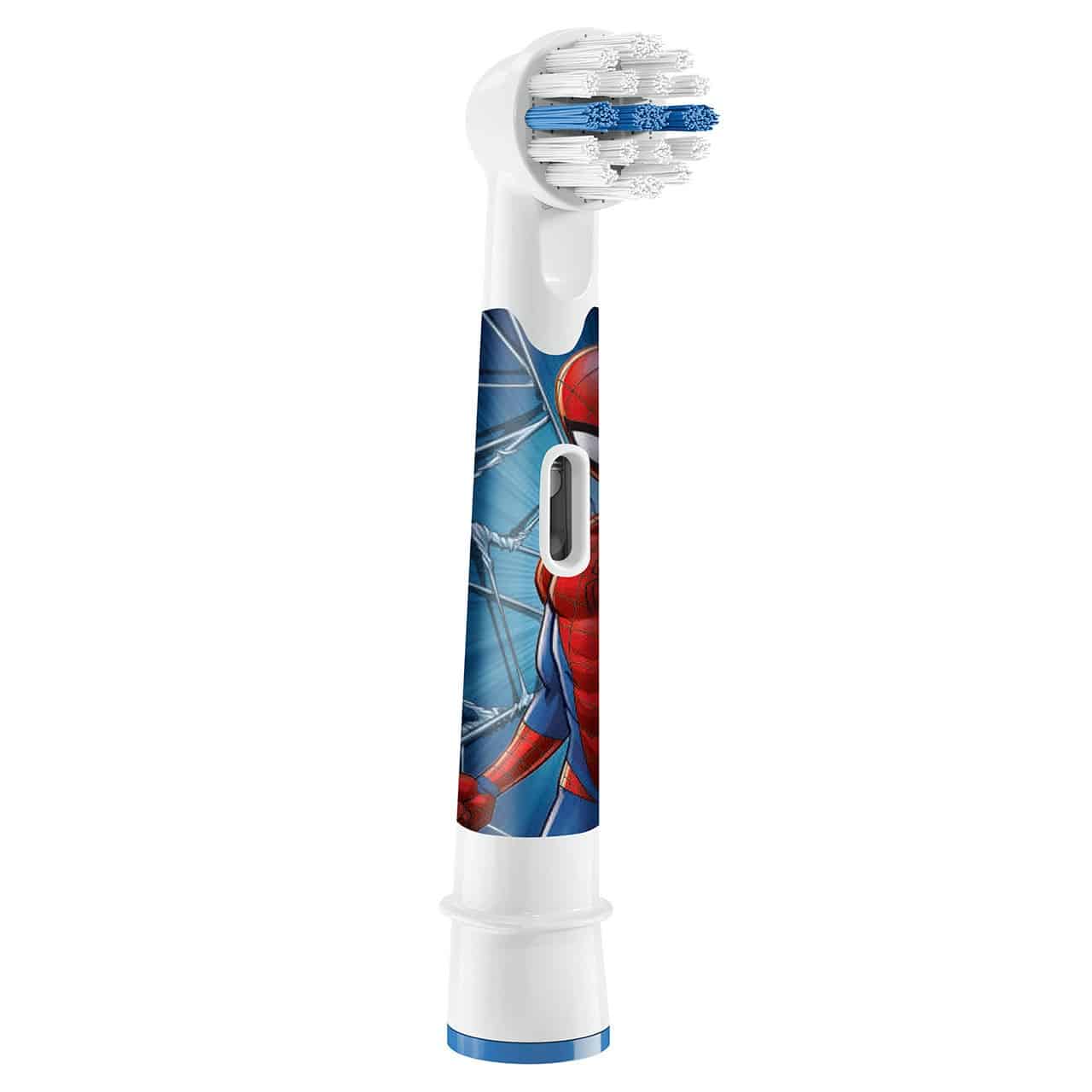 oral-b-toothbrush-refill-head-spider-man یدک مسواک برقی بچگانه اورال بی
