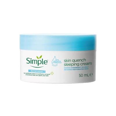 کرم شب مرطوب کننده و آبرسان سیمپل مدل Water Boost