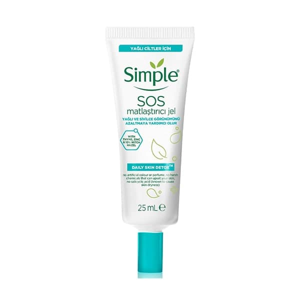 simple-sos-matlastirci-jel-maso-kala.com ژل ضدجوش و مات کننده اورژانسی سیمپل Simple
