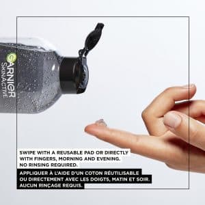 ژل میسلار زغالی 3 کاره گارنیر