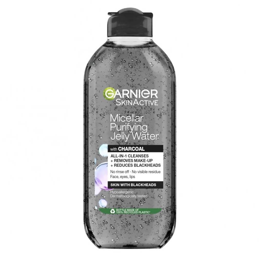 Garnier Pure Active Micellar Water with Charcoal ژل میسلار زغالی 3 کاره گارنیر