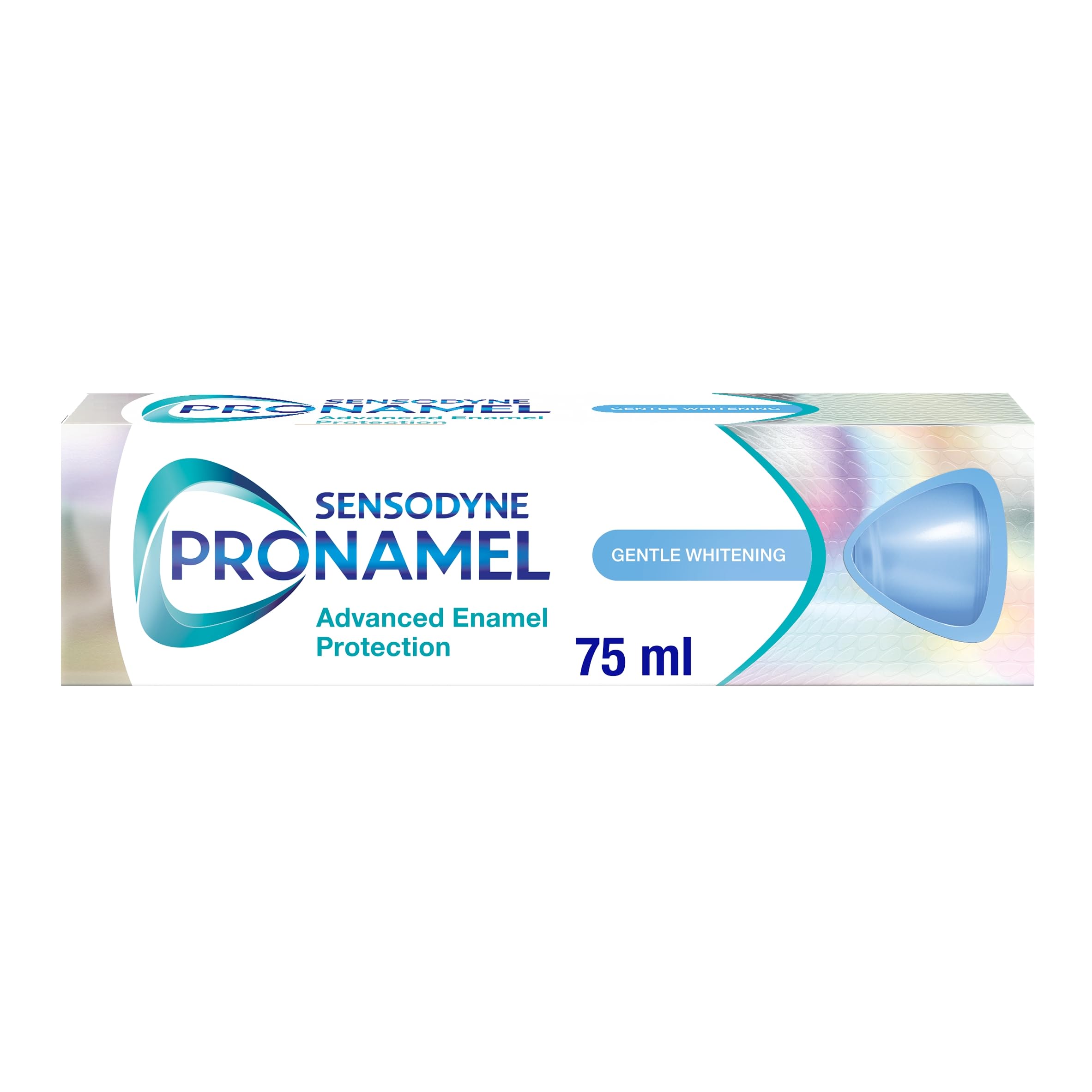 Sensodyne-ProNamel-Whitening-masokala خمیر دندان سنسوداین SENSODYNE سفید کننده مدل Pronamel حجم 75 میل