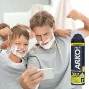 فوم اصلاح آرکو من Arko Men مدل Shoothing Hemp