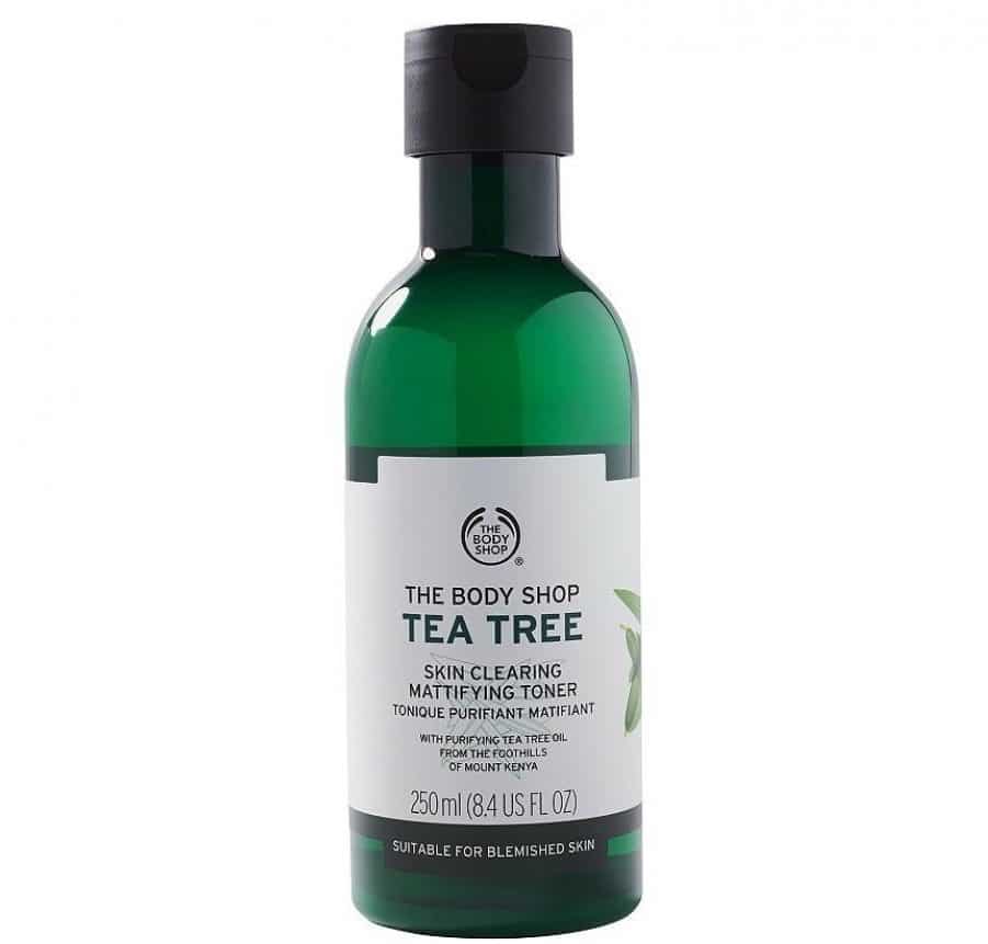 the-body-shop-tea-tree-skin-clearing-mattifying-toner-masokalacom تونر بادی شاپ The Body Shop مدل Tea Tree حجم 250 میل