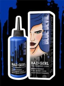 شامپو رنگ بد گرل Bad Girl رنگ آبی مدل Blue Devil
