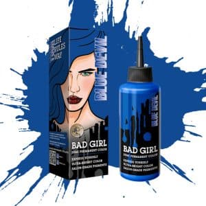 شامپو رنگ بد گرل Bad Girl رنگ آبی مدل Blue Devil