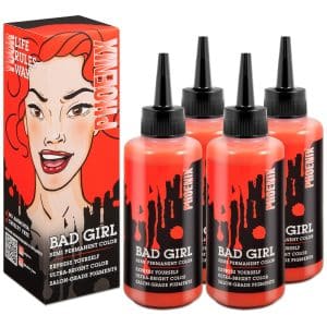 شامپو رنگ بد گرل Bad Girl رنگ نارنجی مدل Phoenix