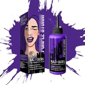 شامپو رنگ بد گرل Bad Girl رنگ بنفش مدل Purple Storm