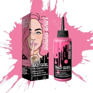 شامپو رنگ بد گرل Bad Girl رنگ صورتی پاستیلی مدل Sugar Baby