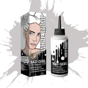 شامپو رنگ بد گرل Bad Girl رنگ سفید مدل White Rabbit