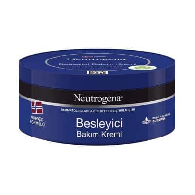 کرم دست و صورت نوتروژینا Neutrogena مدل besleyici bakım krem پوست خیلی خشک