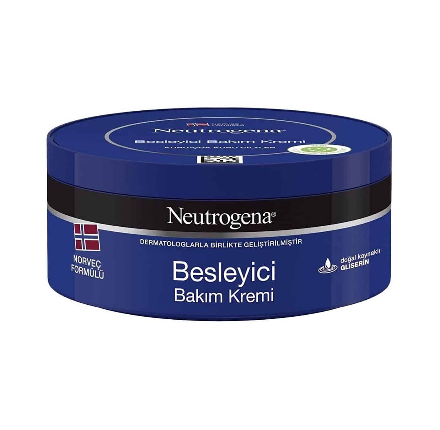 neutrogena-besleyici-bakım-kremi-masokala.com کرم دست و صورت نوتروژینا Neutrogena مدل besleyici bakım krem پوست خیلی خشک