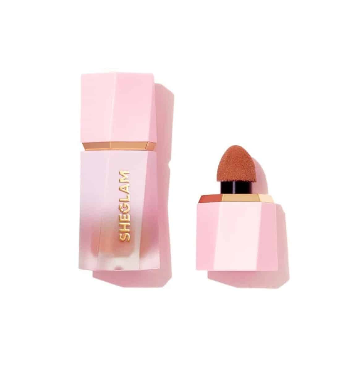 sheglam-liquid-blush-birthday-suit رژ گونه شیگلم Birthday Suit