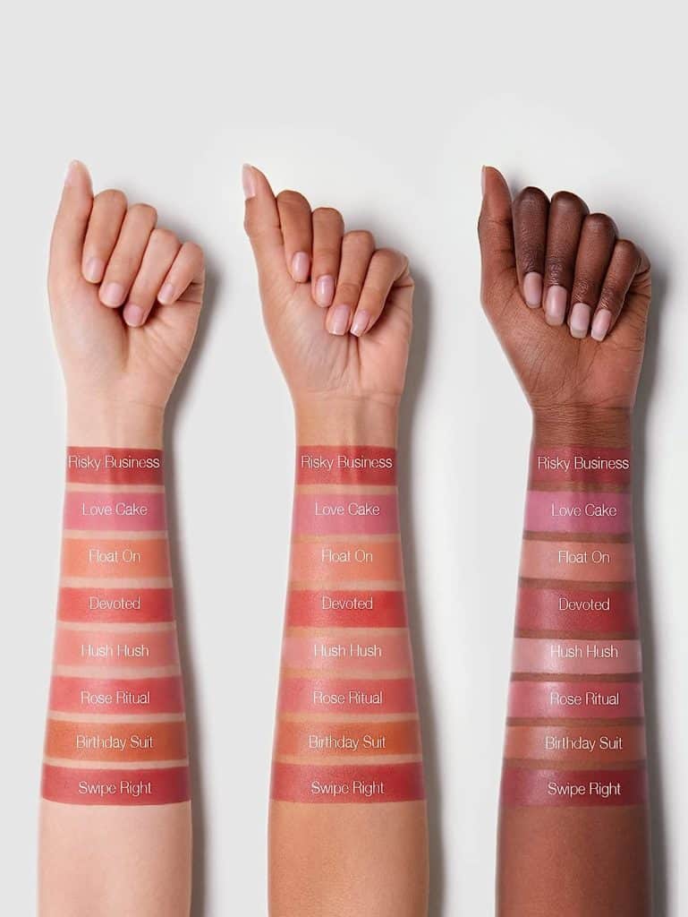 رنگ بندی رژ گونه شیگلم اصل