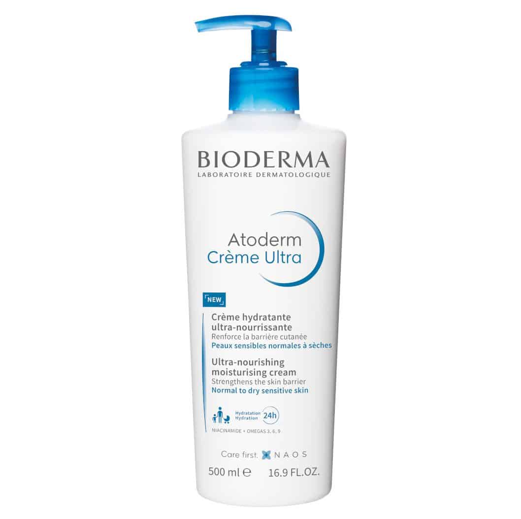 bioderma-moisturizing-cream-masokala-com (2) کرم مرطوب کننده بایودرما Bioderma مدل Atoderm حجم 500 میل