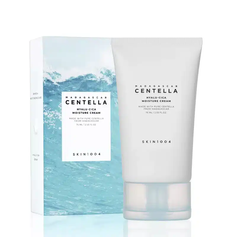 centella-hyalu-cica-moisture-cream-masokala.com کرم آبرسان سنتلا Centella مدل Hyalu Cica Moisture