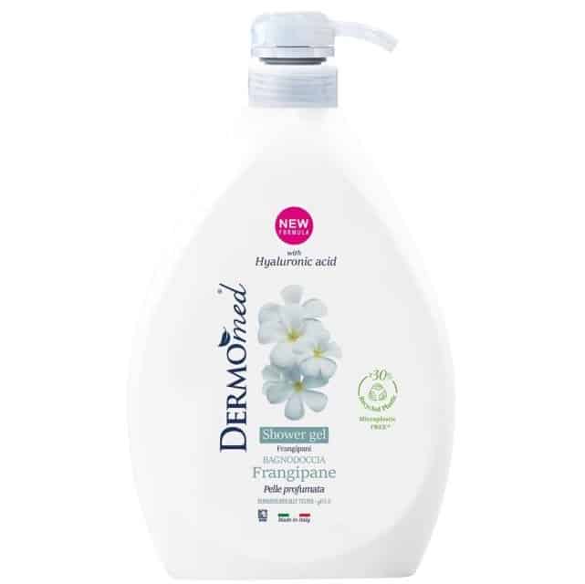 dermomed-frangipane-shower-gel-1000ml شامپو بدن درمومد گل یاسمن