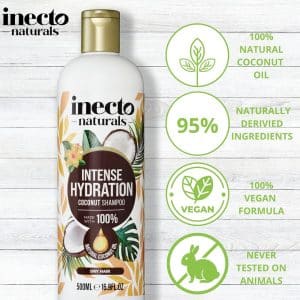 شامپو نارگیل اینکتو Intecto مدل intense hydratio cocunut