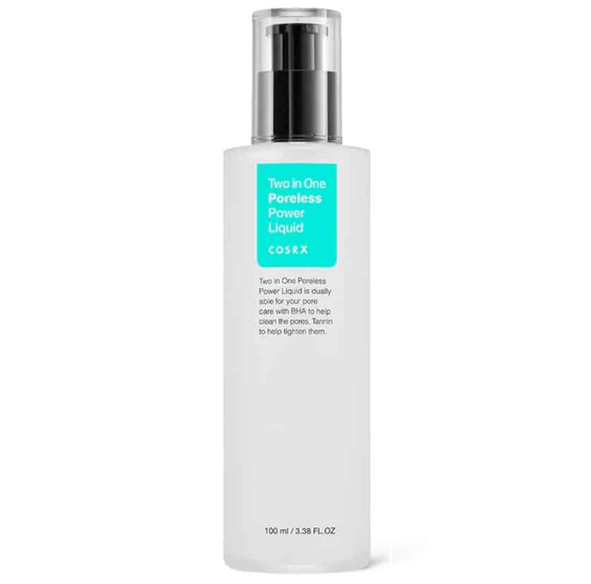 cosrx-two-in-one-poreless-power-liquid-100ml تونر ضدجوش و منافذ کوزارکس