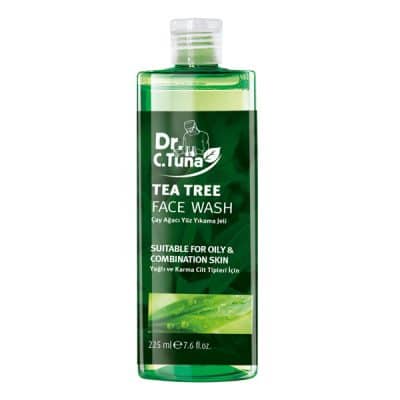 ژل شستشوی ضد جوش Tea Tree دکتر سی تونا Dr C. Tuna حجم 225 میل